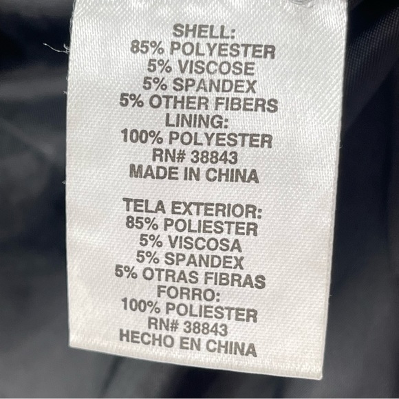 Rothschild Houndstooth Pea Coat with Detachable Hood Size 8 Medium - Picture 6 of 9